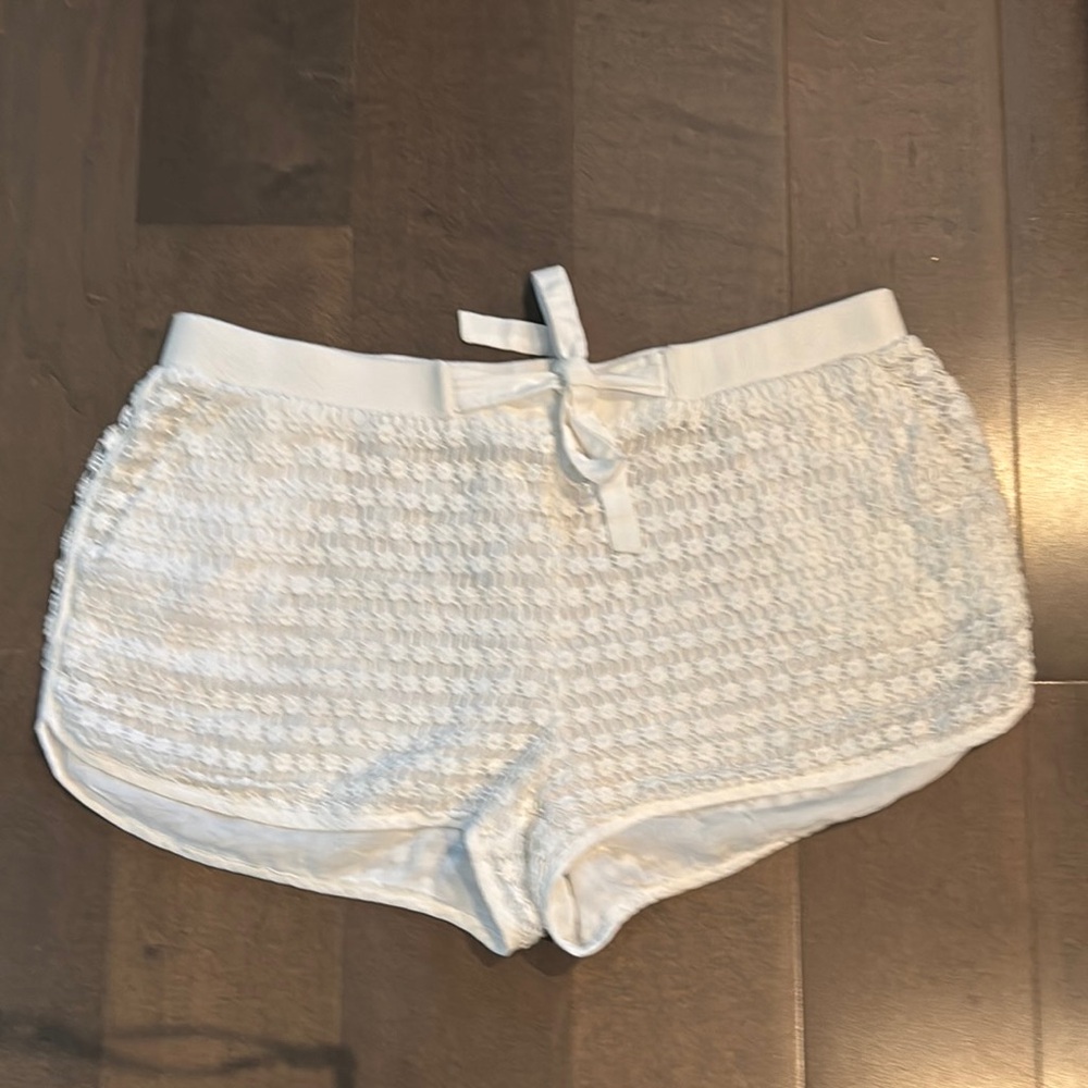 White Lace Women's Shorts